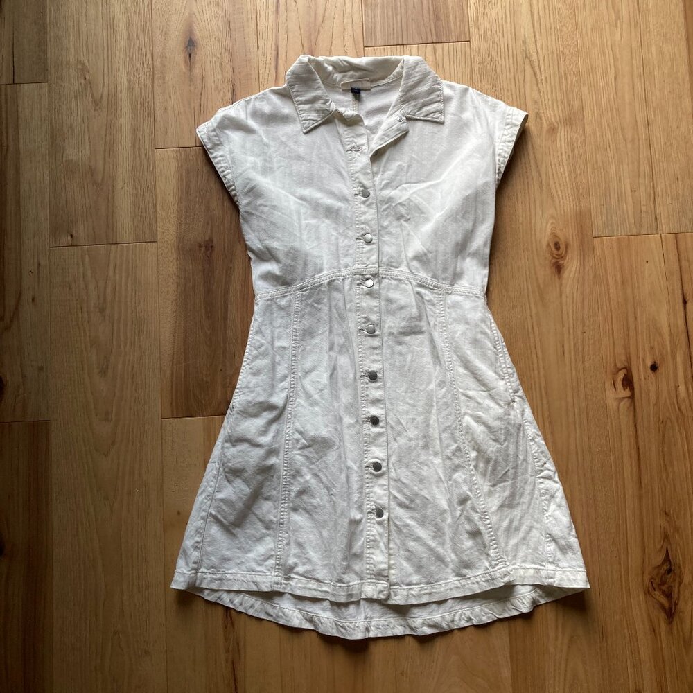 Universal Thread Women's Denim Flouncy Dress